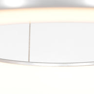 Hanglamp Ringlede 2695ZI Zilver rond 48cm