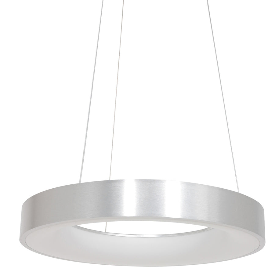Hanglamp Ringlede 2695ZI Zilver rond 48cm