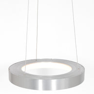 Hanglamp Ringlede 2695ZI Zilver rond 48cm