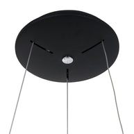 Hanglamp Ringlede 2695ZW Zwart rond 48 cm