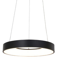 Hanglamp Ringlede 2695ZW Zwart rond 48 cm