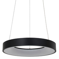 Hanglamp Ringlede 2695ZW Zwart rond 48 cm