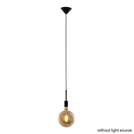 Hanglamp Minimalics 2701ZW Zwart met E27 fitting