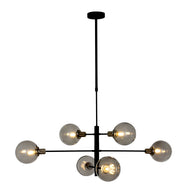 Hanglamp Constellation 2709ZW Zwart draaibaar E14 fitting