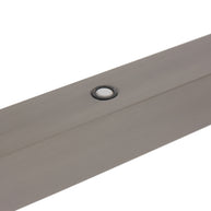 Minimalistische stalen hanglamp Danske 2745ST 2000 Lumen