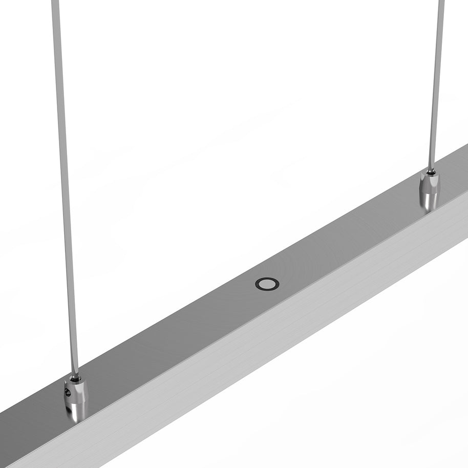 Minimalistische stalen hanglamp Danske 2745ST 2000 Lumen