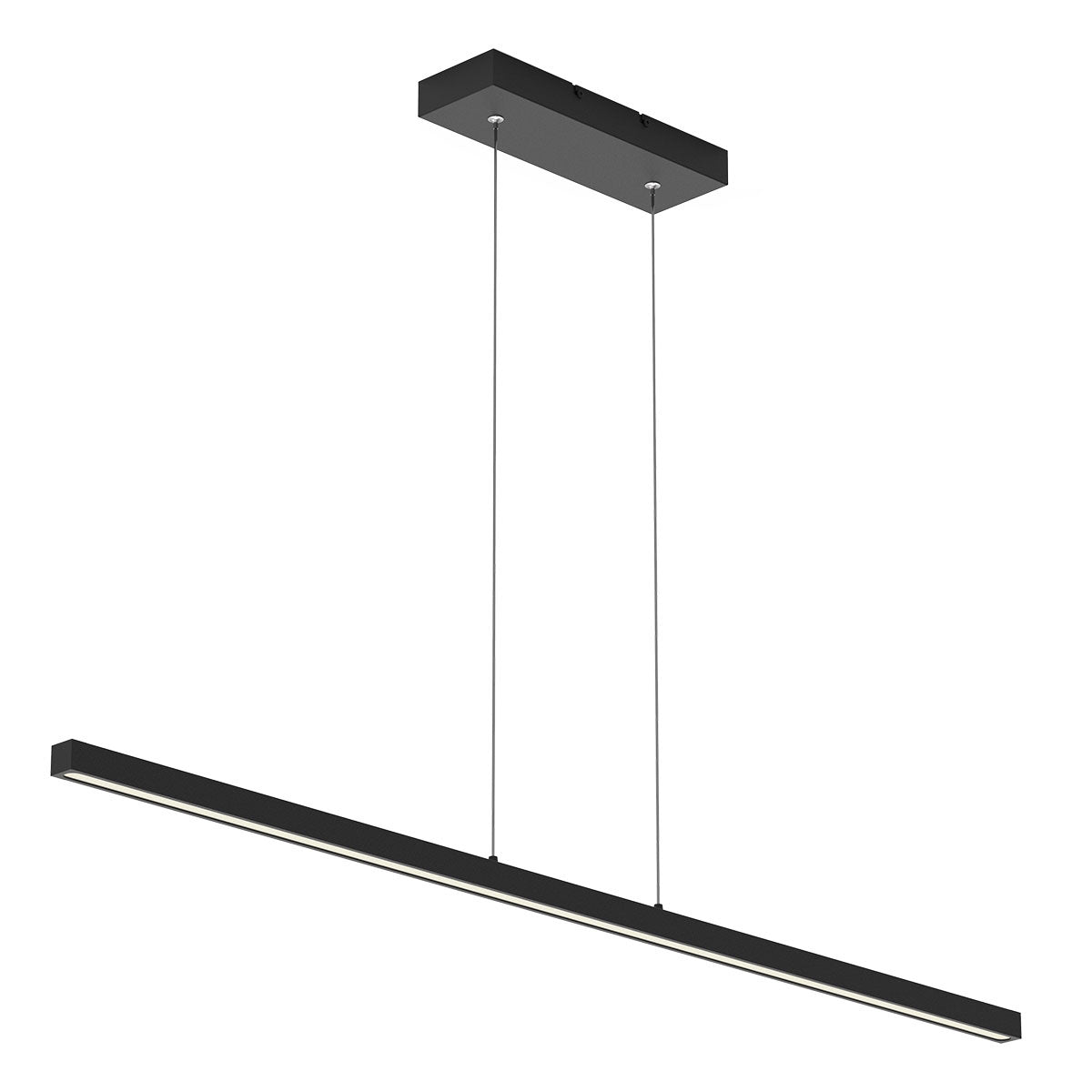 Minimalistische zwarte hanglamp Danske 2745ZW 2000 lumen