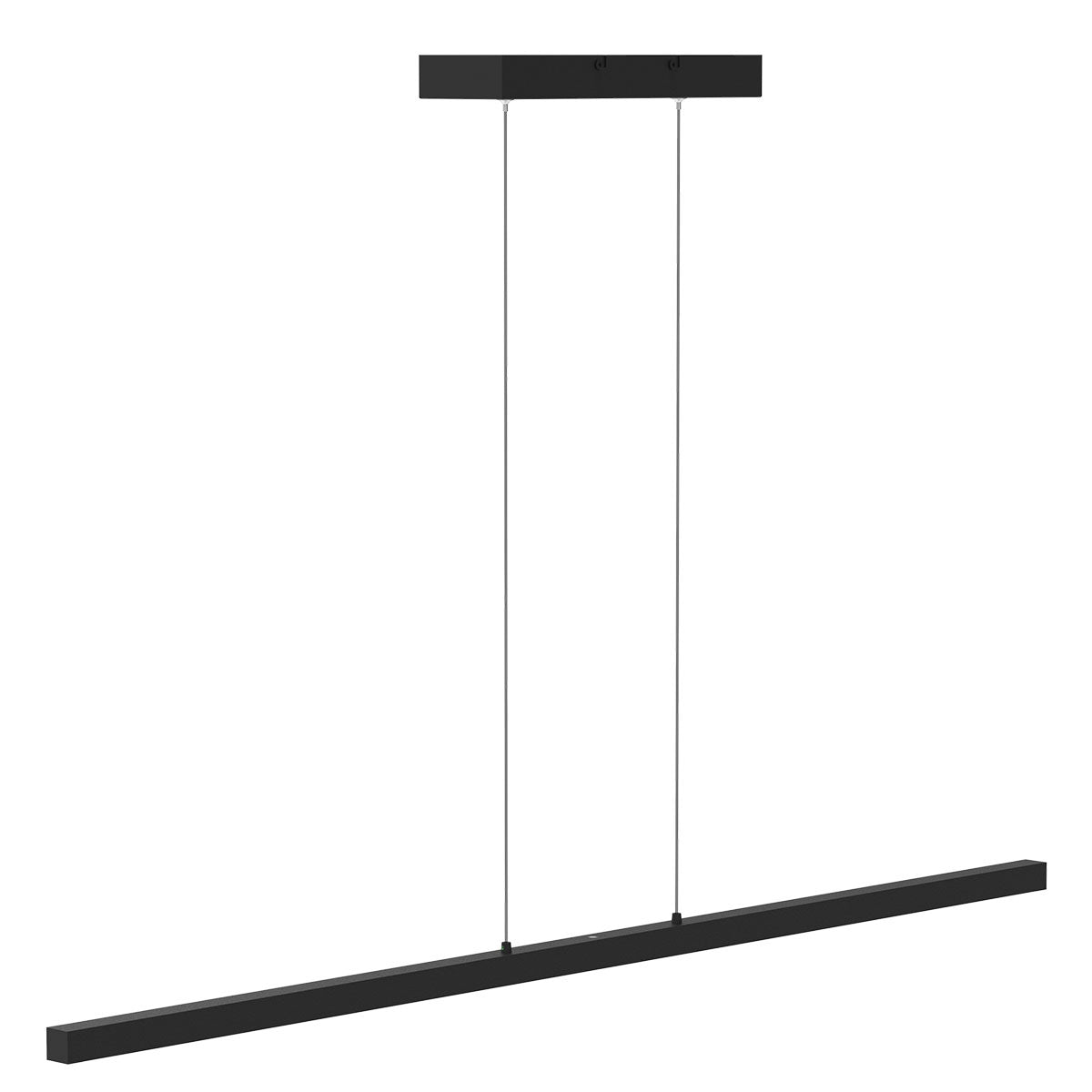 Minimalistische zwarte hanglamp Danske 2745ZW 2000 lumen