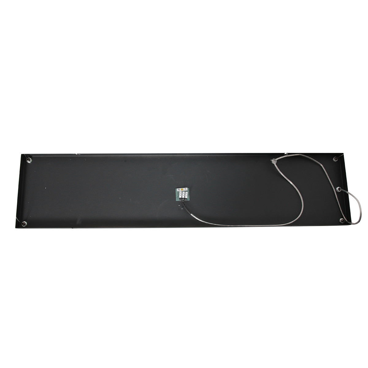 Zwarte hanglamp Buckley 2983ZW met plateau en 4 x E27-fitting