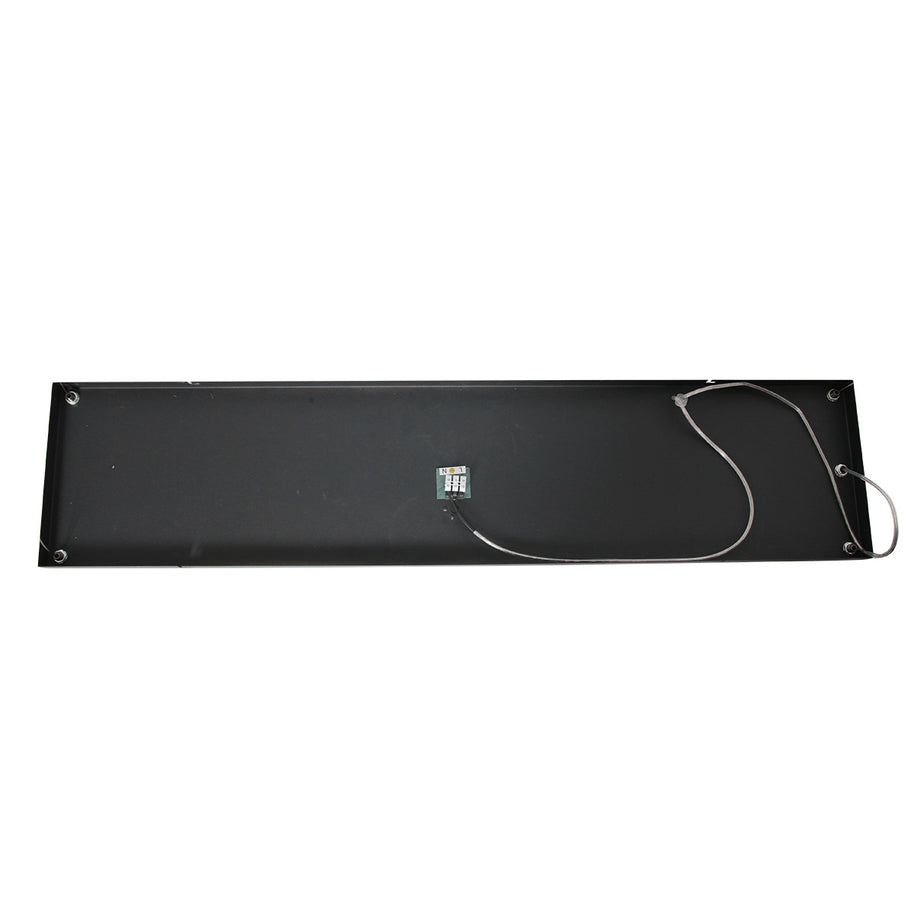 Zwarte hanglamp Buckley 2983ZW met plateau en 4 x E27-fitting