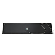 Zwarte hanglamp Buckley 2983ZW met plateau en 4 x E27-fitting
