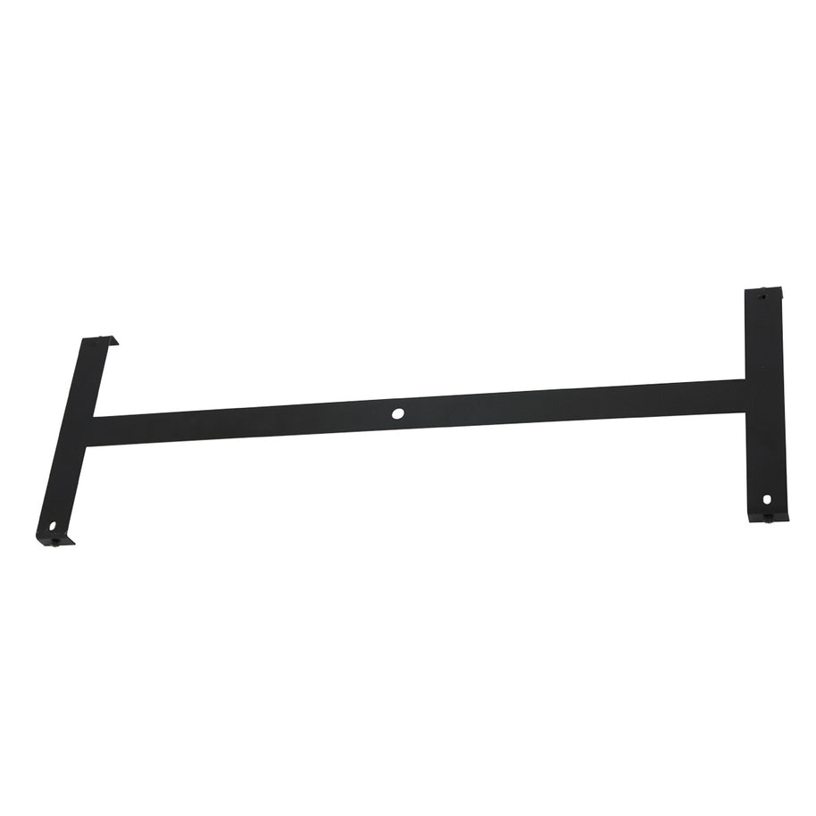 Zwarte hanglamp Buckley 2983ZW met plateau en 4 x E27-fitting