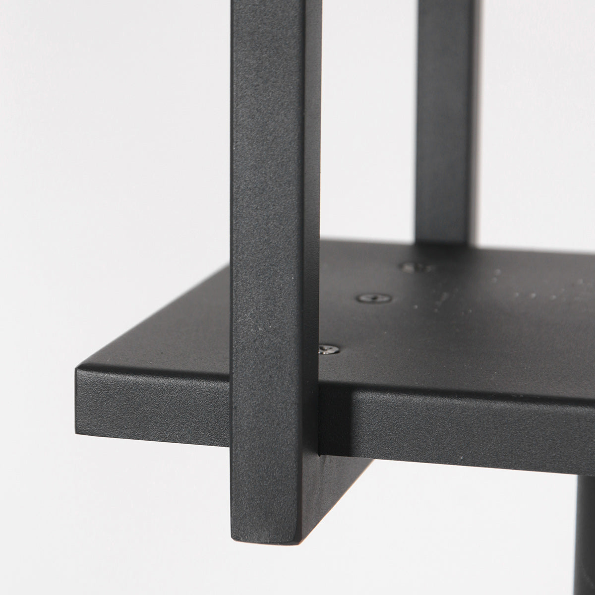 Zwarte hanglamp Buckley 2983ZW met plateau en 4 x E27-fitting