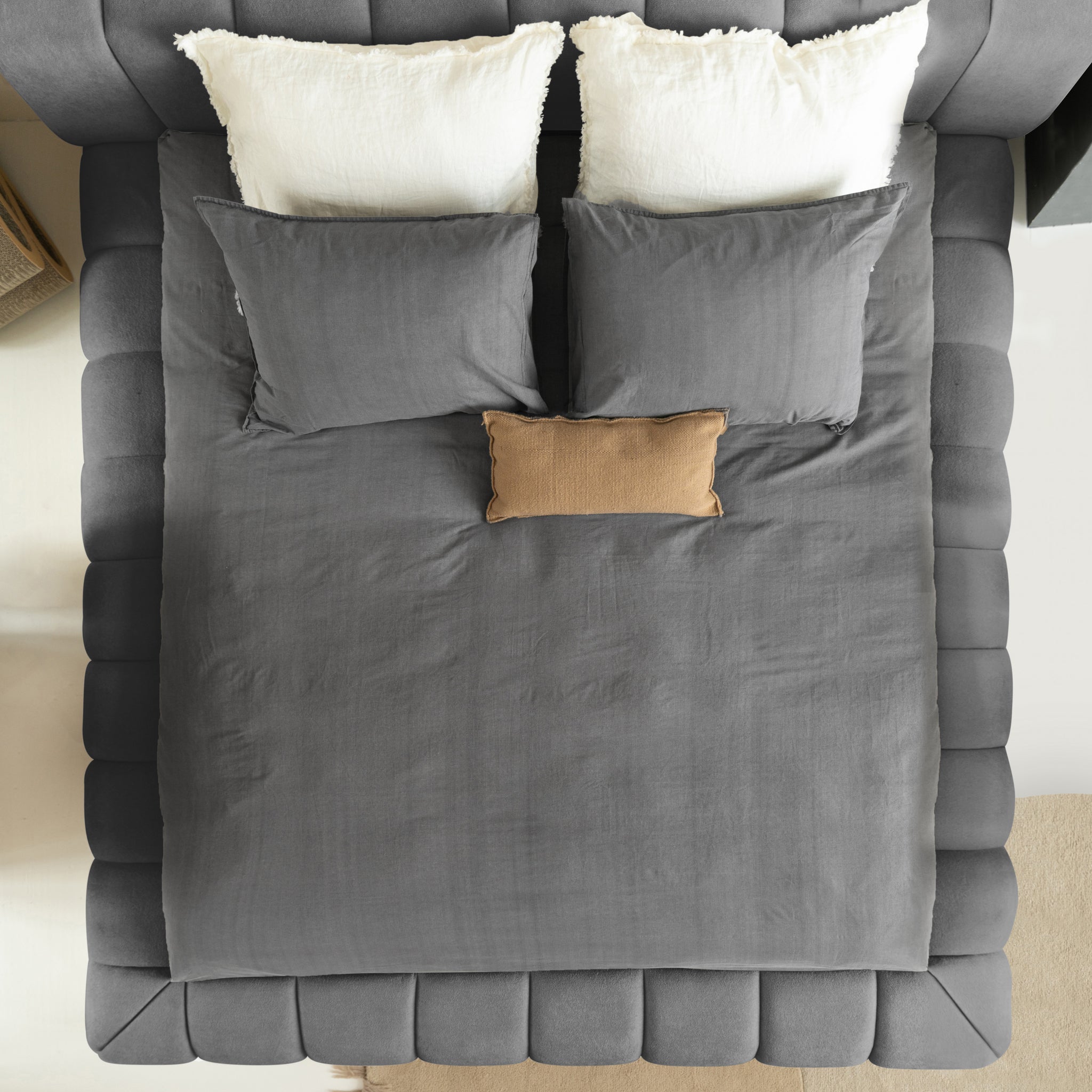 Designbed Adore Classic 180x200 Antraciet - Zonder Matras