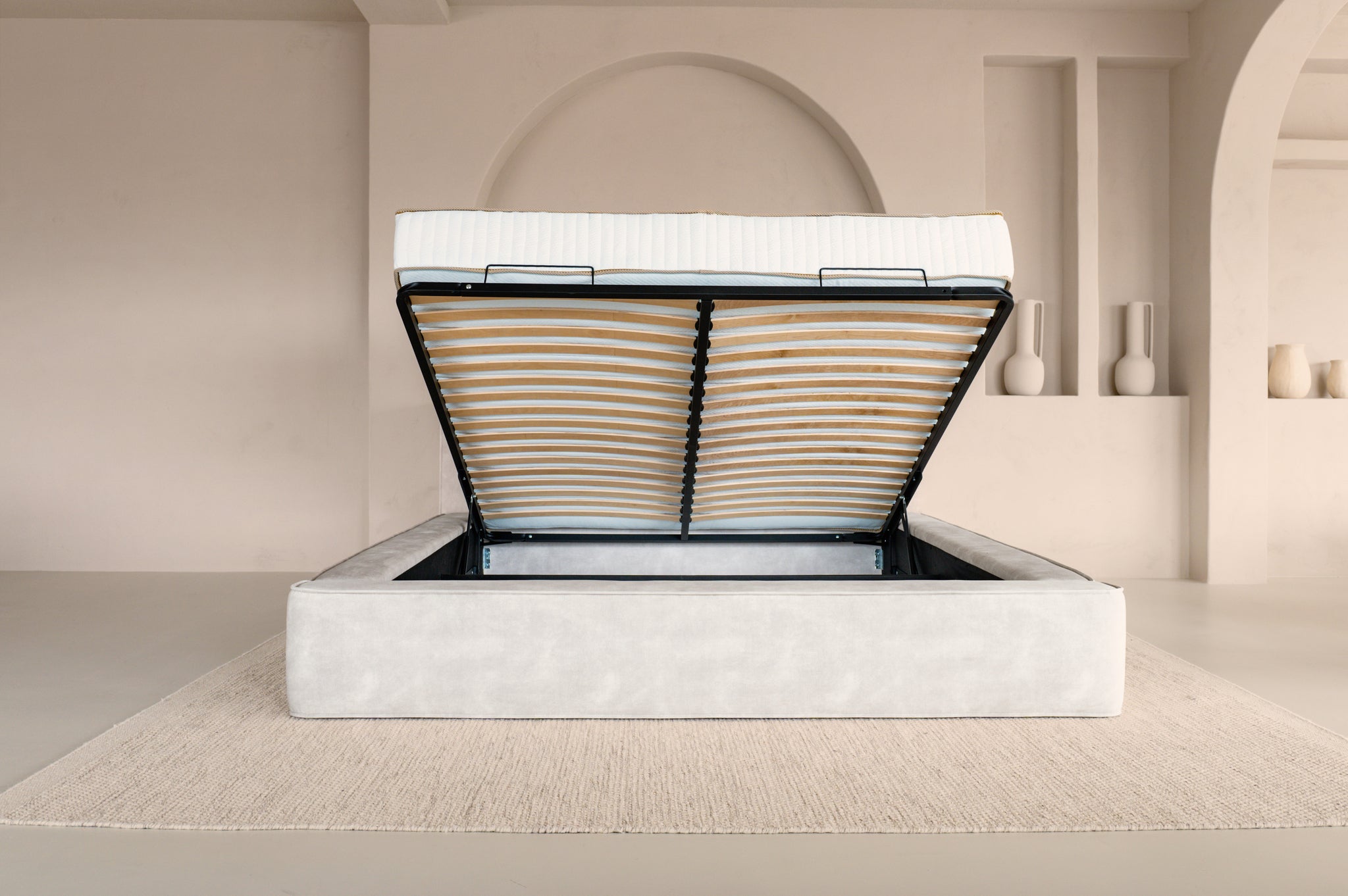 Designbed Adore Element 140x200 beige - zonder matras