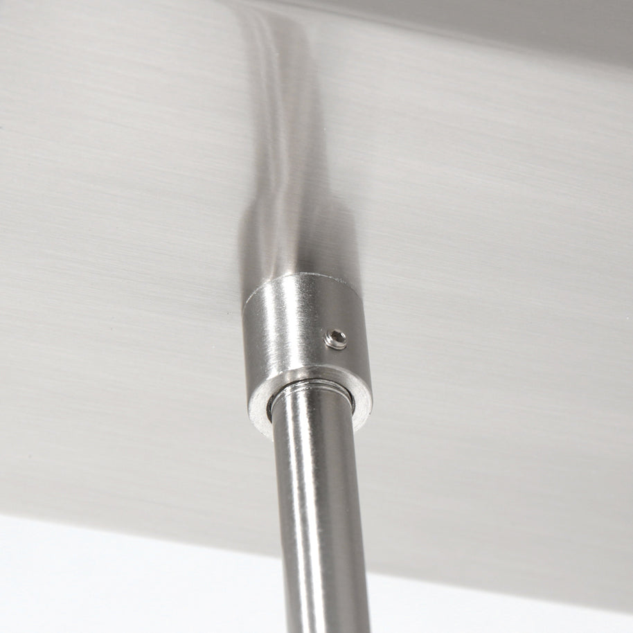 Hanglamp Vortex 3066ST staal 5-lichts instelbare lichtkleur
