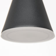 Hanglamp Vortex 3066ZW zwart, 5-lichts, lichtkleur instelbaar