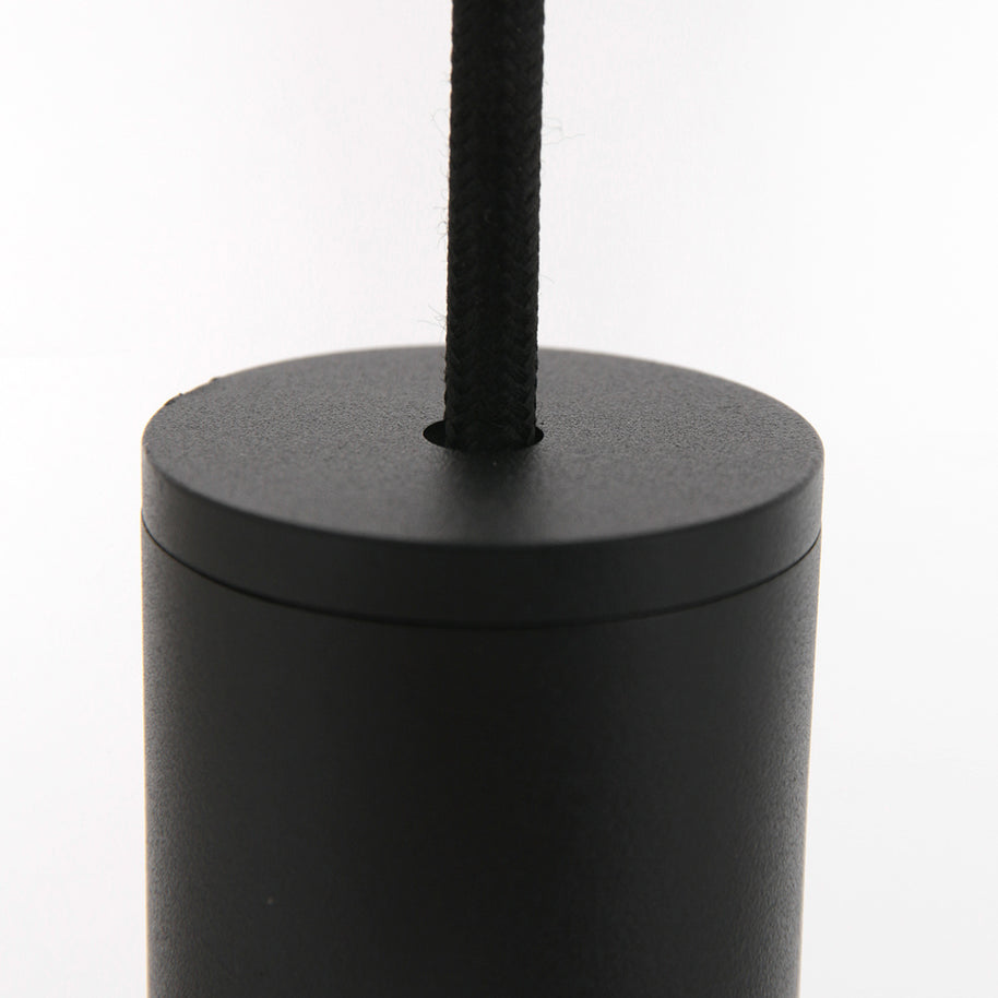 Hanglamp Aureole 3068ZW zwarte draadlamp met E27-fitting Ø45