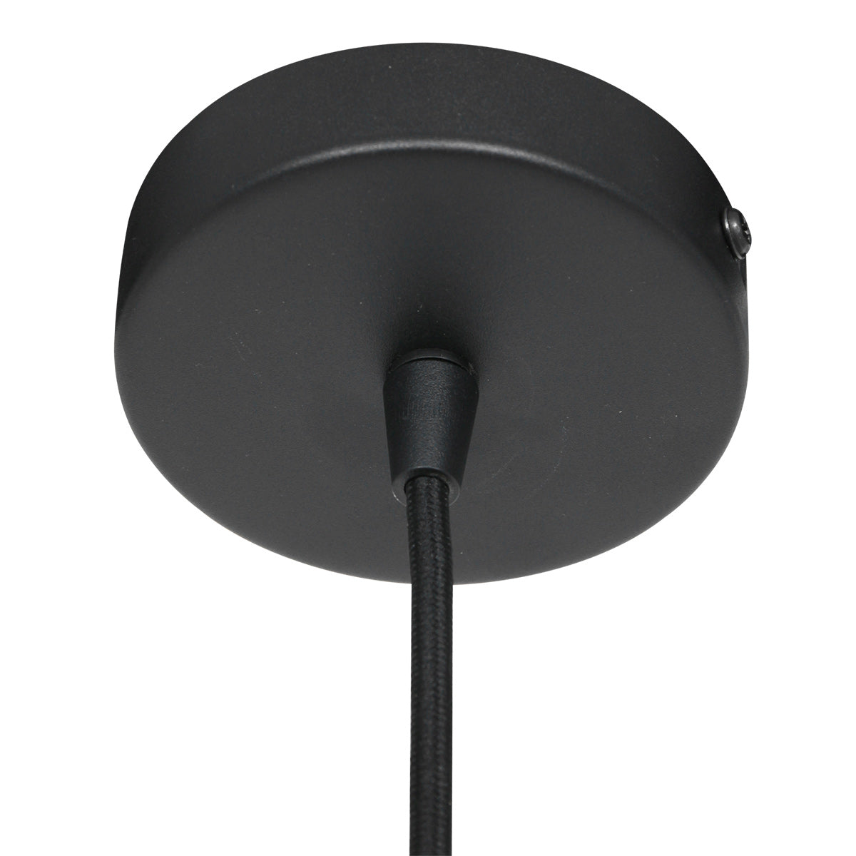 Hanglamp Aureole 3068ZW zwarte draadlamp met E27-fitting Ø45
