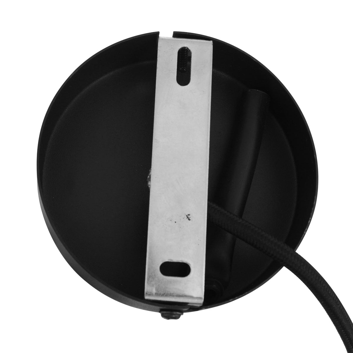 Hanglamp Aureole 3068ZW zwarte draadlamp met E27-fitting Ø45