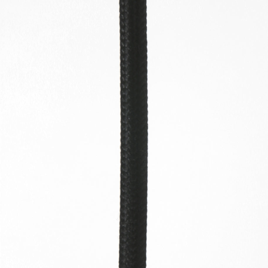Hanglamp Reflexion 3078ZW zwarte 5-lichts lamp met smokeglas