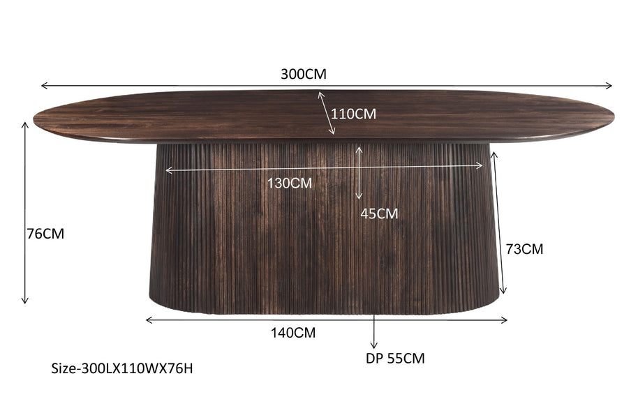 Salvator Walnoot 300 cm