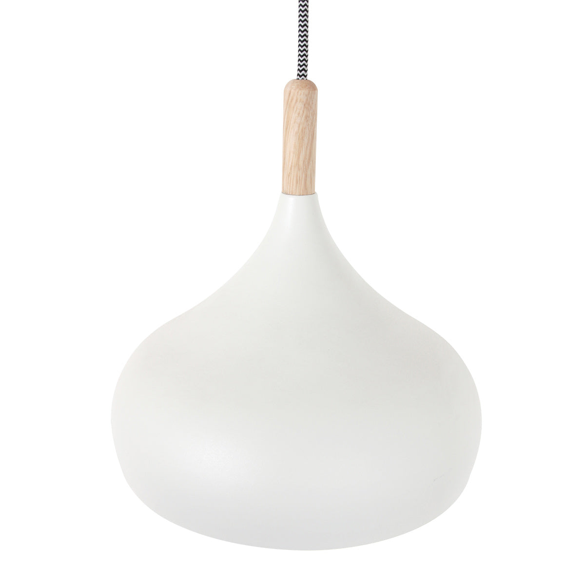 Hanglamp Bjorr 3099W – witte 3-lichtslamp met Scandinavische charme