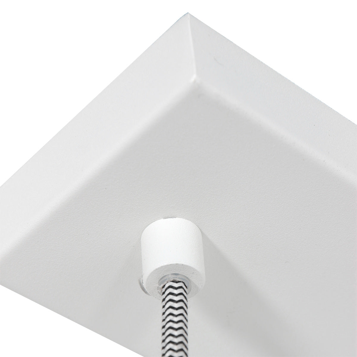 Hanglamp Bjorr 3099W – witte 3-lichtslamp met Scandinavische charme