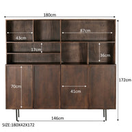 Elan bruin 180 cm