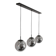 Hanglamp Bollique New 3122ZW zwart 3-lichts E27-fitting