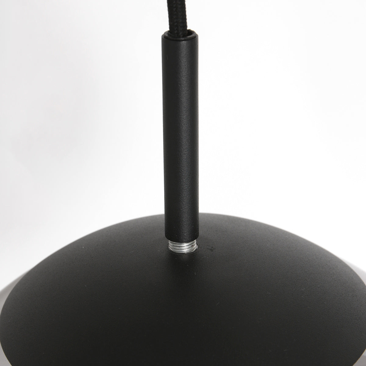 Hanglamp Bollique New 3122ZW zwart 3-lichts E27-fitting