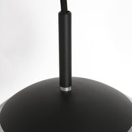 Hanglamp Bollique New 3122ZW zwart 3-lichts E27-fitting