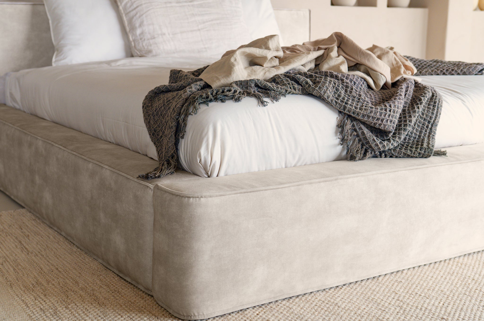 Designbed Adore Element 180 x 200 cm Beige - met matras