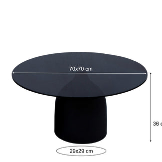Brix Isa Zwart 70 cm