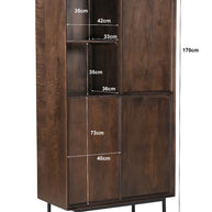 Ravenstein bruin 90 cm