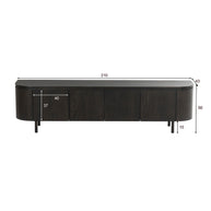 Tobago Espresso 210 cm