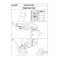 Micah Hush Walnoot (set van 2)