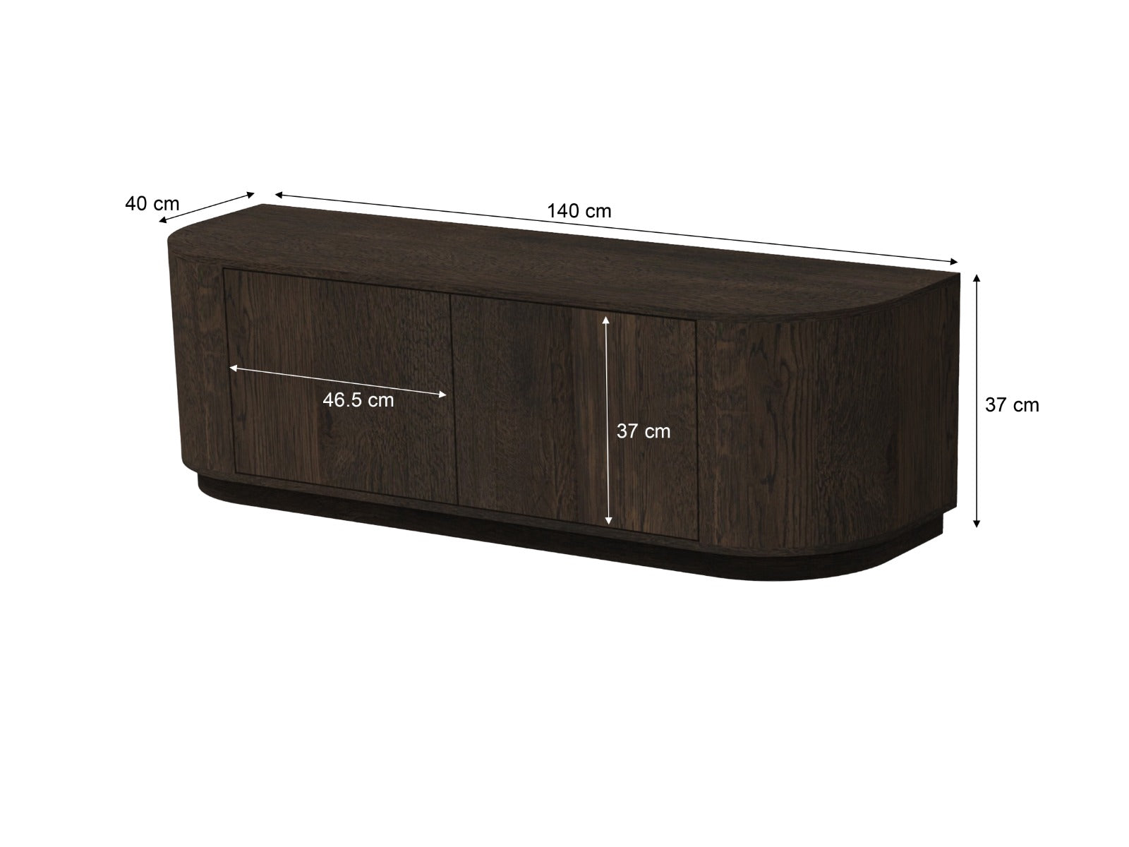 Novero Espresso 140 cm