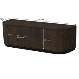 Novero Espresso 140 cm