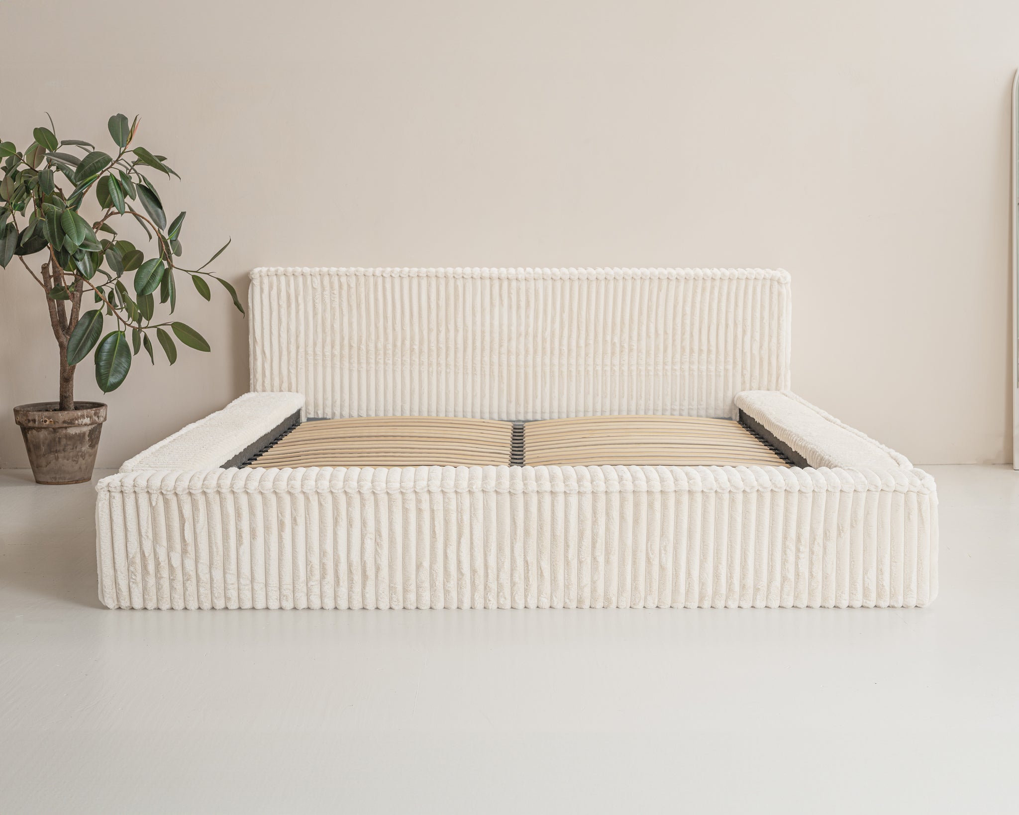 Designbed Adore Melody 160x200 beige - zonder matras