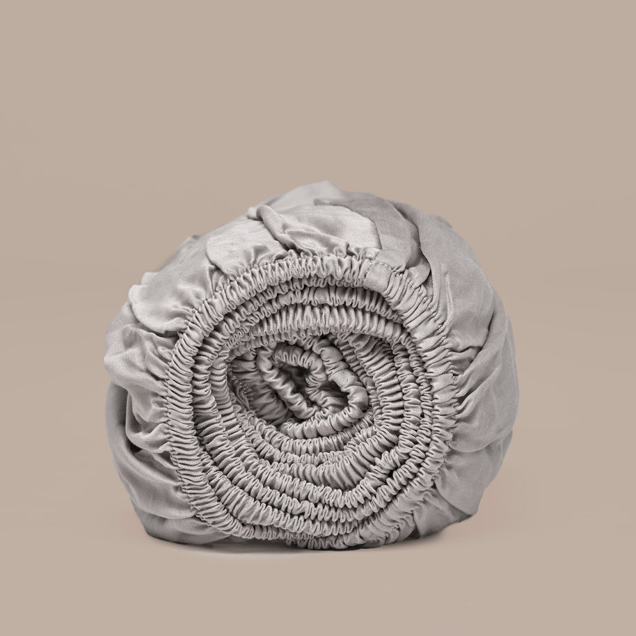 TENCEL™ - Satijn Hoeslaken Taupe