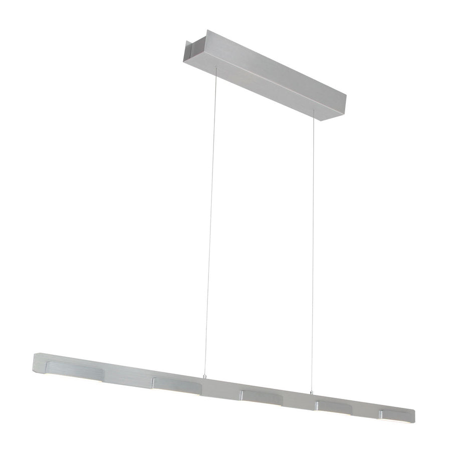 Hanglamp Bloc 3296ST Staal met kabellift