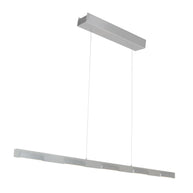 Hanglamp Bloc 3296ST Staal met kabellift