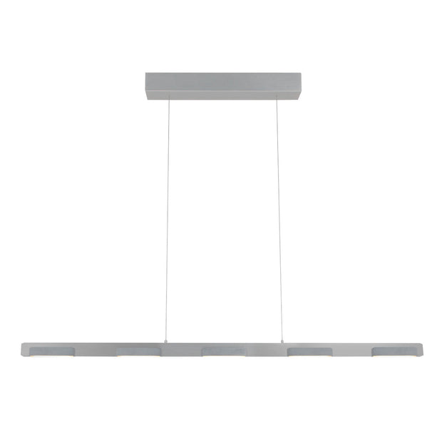 Hanglamp Bloc 3296ST Staal met kabellift