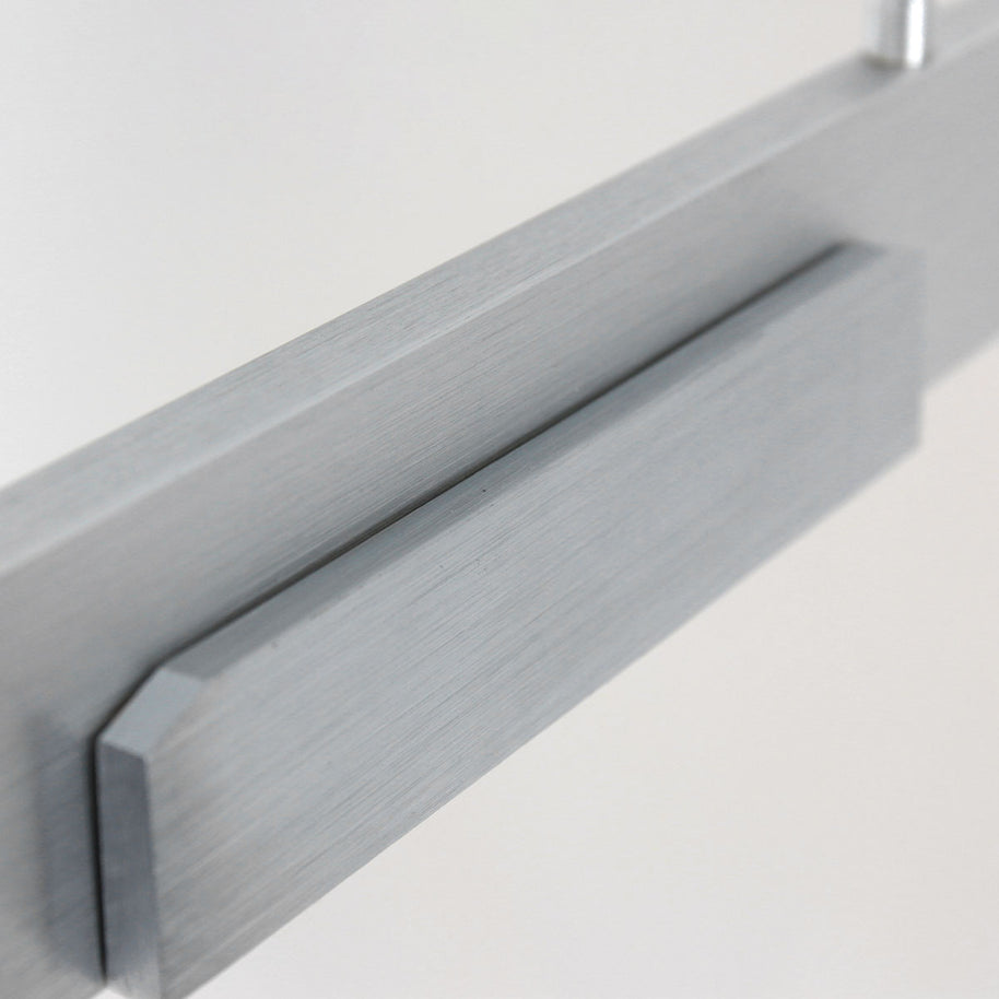 Hanglamp Bloc 3296ST Staal met kabellift