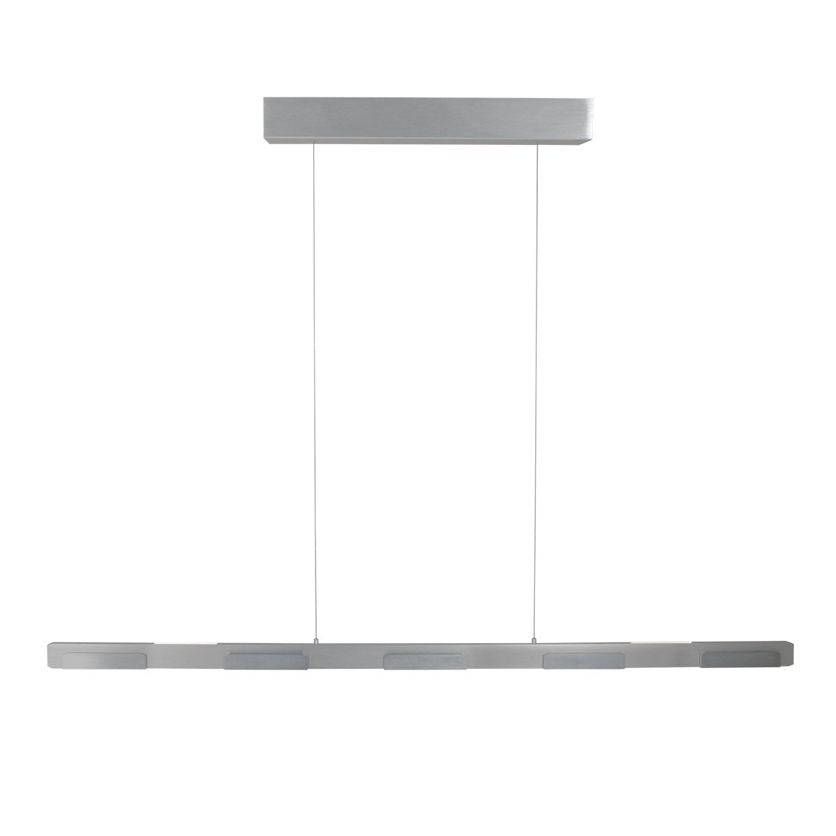 Hanglamp Bloc 3296ST Staal met kabellift