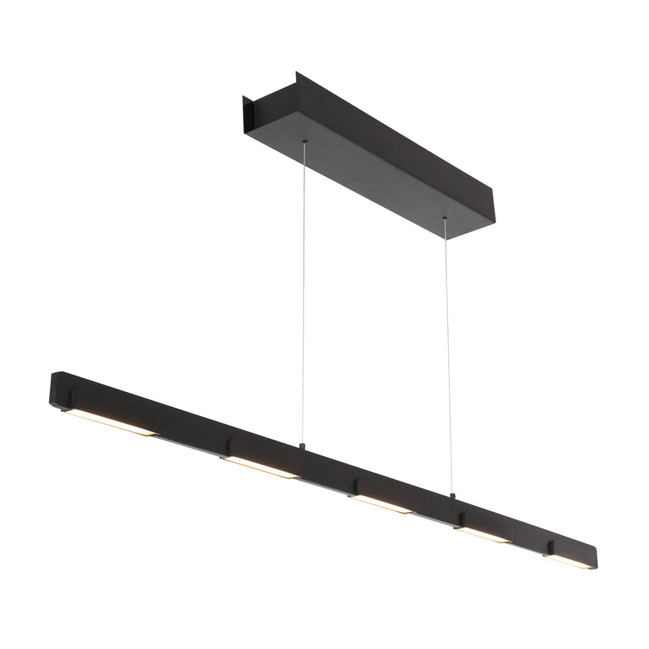 Hanglamp Bloc 3296ZW zwart met kabellift