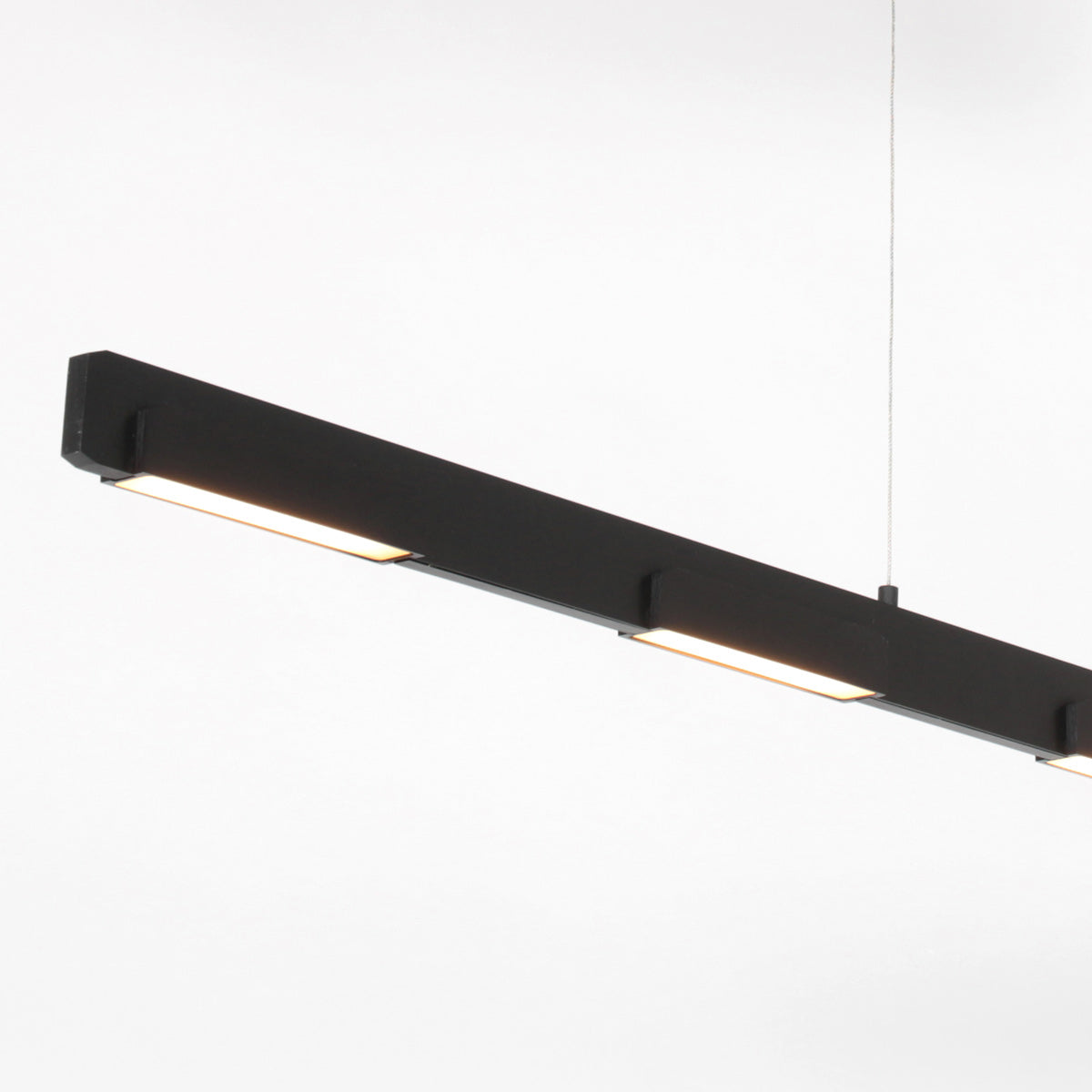 Hanglamp Bloc 3296ZW zwart met kabellift