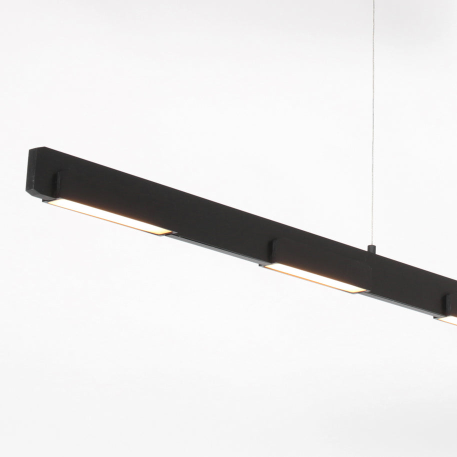 Hanglamp Bloc 3296ZW zwart met kabellift