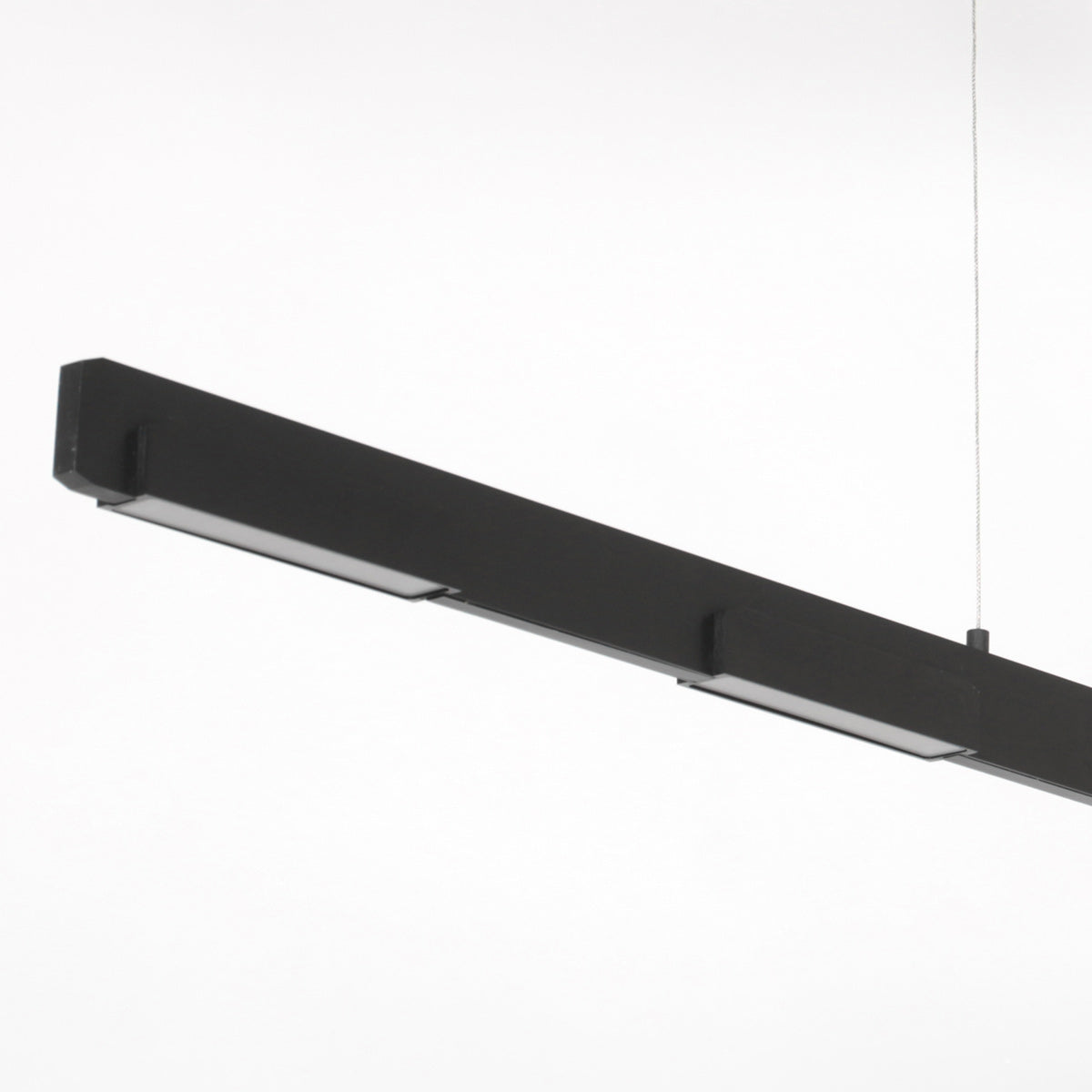 Hanglamp Bloc 3296ZW zwart met kabellift